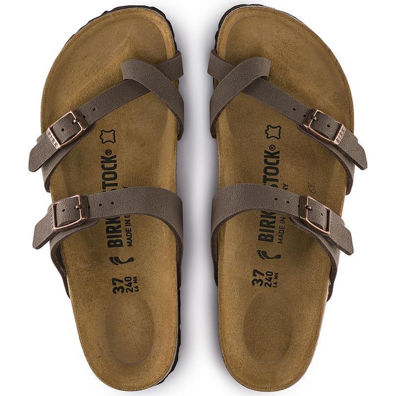 Birkenstock Birkibuc Mayari Dame Beige | DK 401WNB